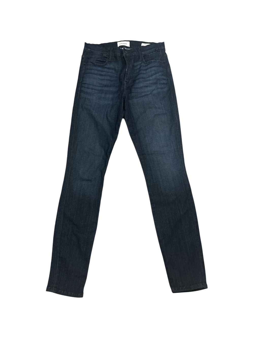 Frame Denim Women's Skinny Jeans in Dark Blue